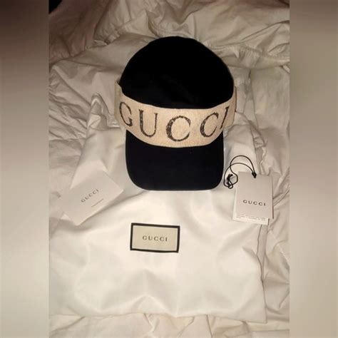 gucci cotton hat|Gucci fitted hat.